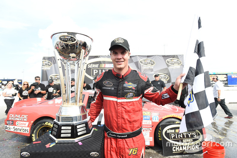 Cayden Lapcevich, NASCAR Pinty's Series 2016 Şampiyonu