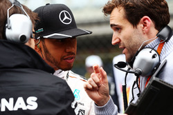 Lewis Hamilton, Mercedes AMG F1 on the grid