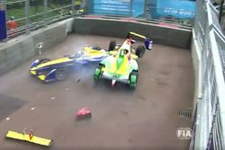 Lucas Di Grassi, ABT Schaeffler Audi Sport, Sébastien Buemi, Renault e.dams, incidente