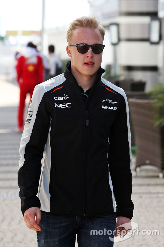 Nikita Mazepin, Sahara Force India F1 Team Piloto de desarrollo