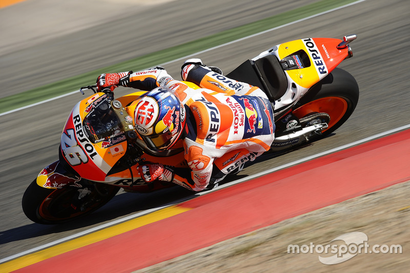 Outro que não apareceu bem foi Dani Pedrosa. Vencedor em Misano, o espanhol ficou apenas com o sétimo lugar e ainda sofreu uma queda no fim da sessão.