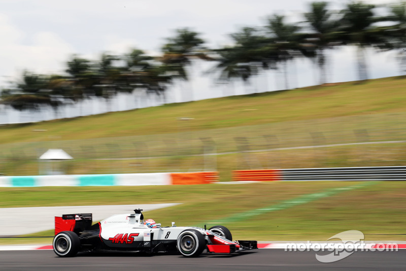 Romain Grosjean, Haas F1 Team VF-16, Ausfall