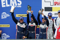 Podium LMP3: second place #2 United Autosports Ligier JSP3 - Nissan: Alex Brundle, Mike Guasch, Christian England