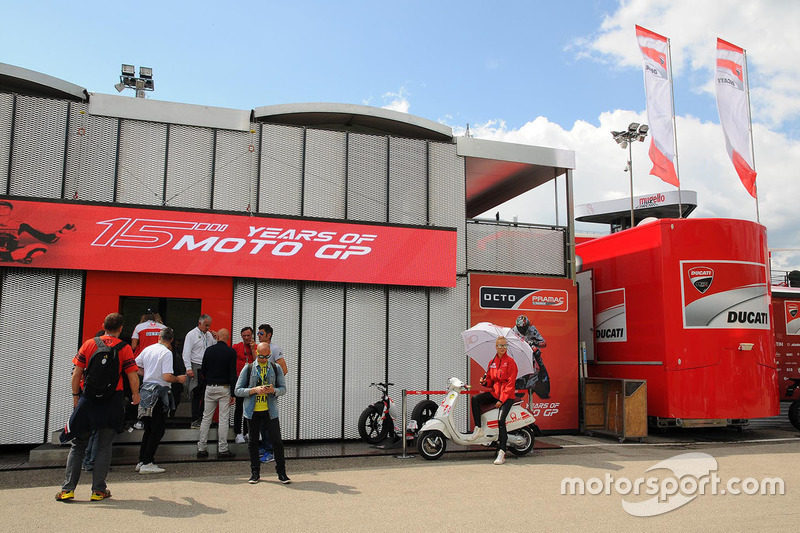 Ducati Team motorhome