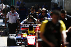 Aguri Suzuki with GP3 driver Nirei Fukuzumi
