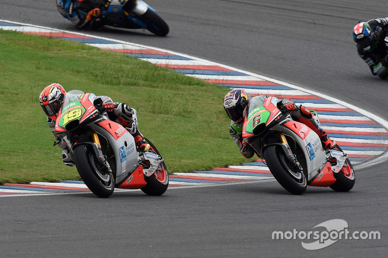 Stefan Bradl et Alvaro Bautista, Aprilia Racing Team Gresini