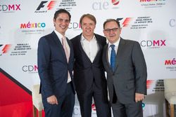 Rodrigo Sanchez, CIE Director of Marketing and Communications, Adrian Fernandez, Federico Gonzalez Compean, General Director CIE