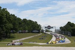 Start: Will Power, Team Penske Chevrolet leads
