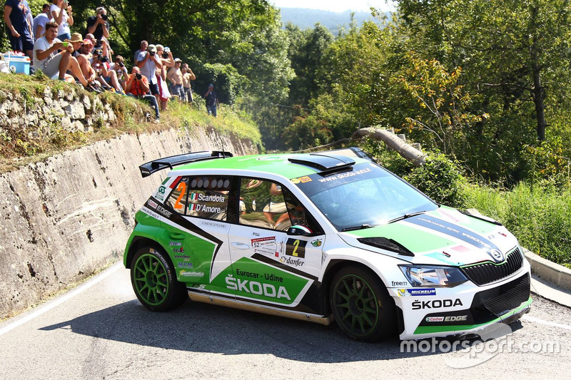 Umberto Scandola e Guido d'Amore, Skoda Fabia R5, Skoda Motor Sport Italia