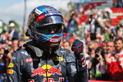 Race winner Max Verstappen, Red Bull Racing celebrates in parc ferme