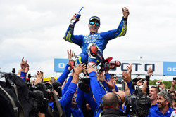 Race winner Maverick Viñales, Team Suzuki MotoGP