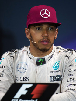 Lewis Hamilton, Mercedes AMG F1 in the FIA Press Conference