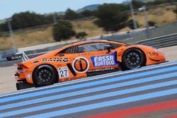 #27 Orange 1 Team Lazarus Lamborghini Huracan: Thomas Biagi, Fabrizio Crestani