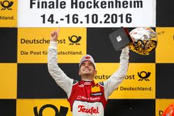 Podium: Race winner Miguel Molina, Audi Sport Team Abt Sportsline, Audi RS 5 DTM