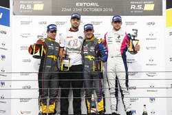 Podium: Race winner #9 Team Marc VDS Renault RS01: Fabian Schiller; second place #15 Team Marc VDS Renault RS01: Fran Rueda; third place #3 R-ace GP Racing Renault RS01: Fredrik Blomsted