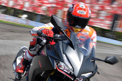 Marc Marquez test ride All New Honda CBR250RR