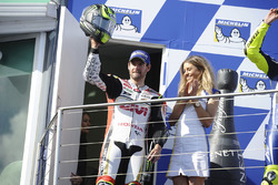 Podium : le vainqueur Cal Crutchlow, Team LCR Honda