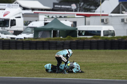 Sturz: Andrea Locatelli, Leopard Racing