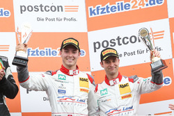 Podium: 3. #2 Montaplast by Land-Motorsport, Audi R8 LMS: Jeffrey Schmidt, Christopher Haase