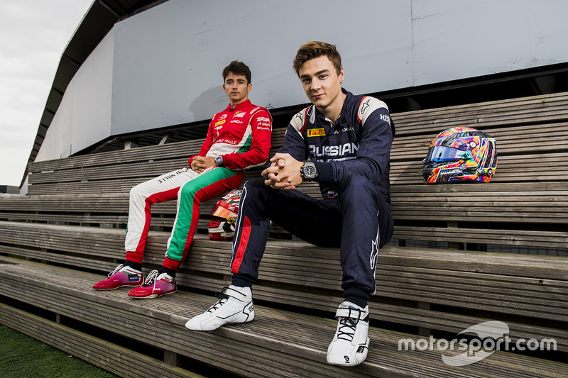 Charles Leclerc, PREMA Powerteam, Artem Markelov, RUSSIAN TIME