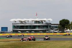 Charles Leclerc, PREMA Powerteam, leads Ralph Boschung, Campos Racing