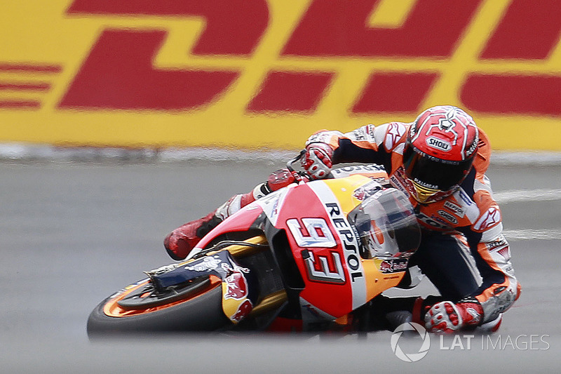 Chute de Marc Marquez, Repsol Honda Team