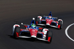Conor Daly, A.J. Foyt Enterprises Chevrolet, Carlos Munoz, A.J. Foyt Enterprises Chevrolet
