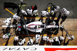 Práctica de pitstop de Felipe Massa, Williams FW40