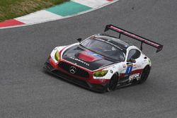 #1 Hofor-Racing, Mercedes AMG GT3: Michael Kroll, Chantal Kroll, Roland Eggimann, Kenneth Heyer, Chr