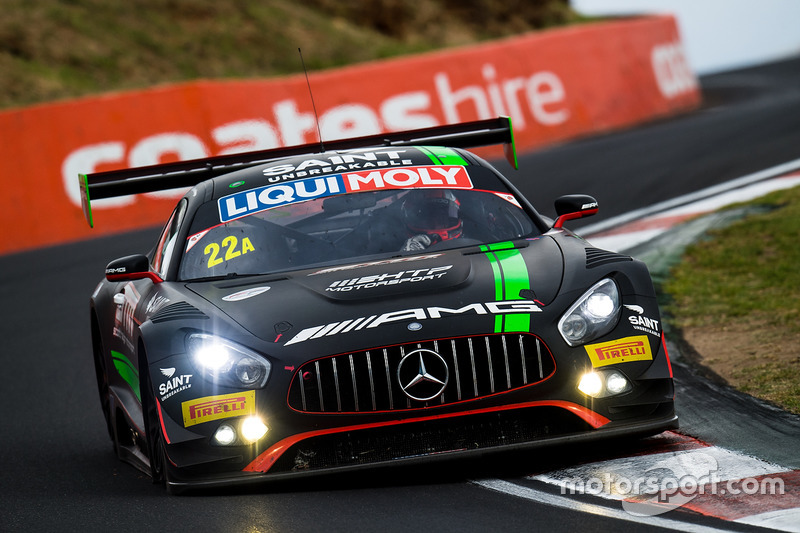 #22 STM / HTP Motorsport, Mercedes AMG GT3: Craig Baird, Shane Van Gisbergen, Maro Engel