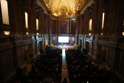 Atmosfera nella Cappella Palatina della Reggia di Caserta