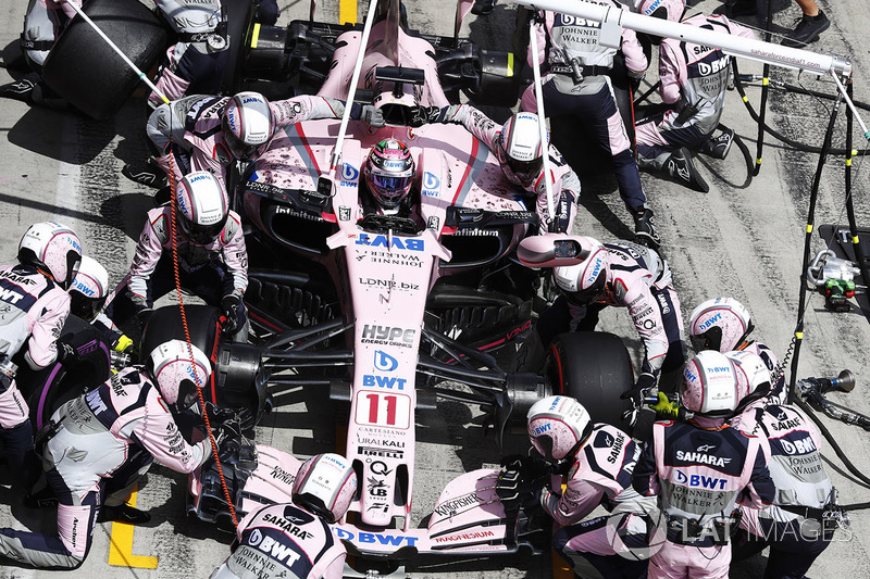 7e Sergio Perez, Sahara Force India F1 VJM10