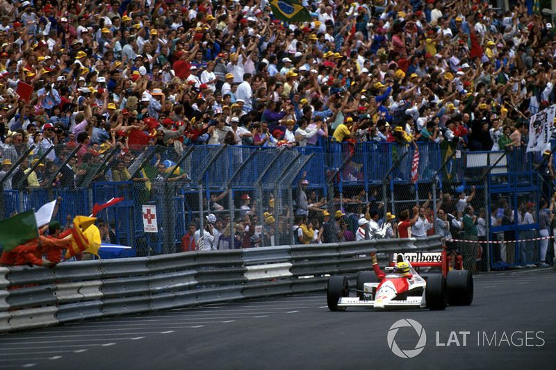 Ganador, Ayrton Senna, McLaren