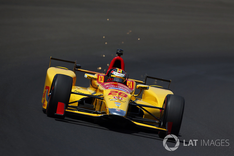Motorschaden: Ryan Hunter-Reay, Andretti Autosport, Honda