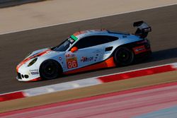 #86 Gulf Racing Porsche 911 RSR: Michael Wainwright, Adam Carroll, Ben Barker