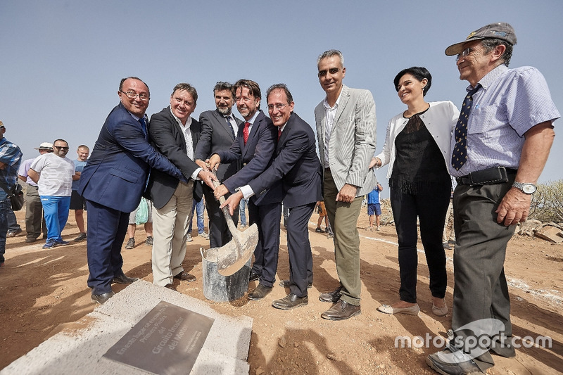 Ceremony of laying the first stone