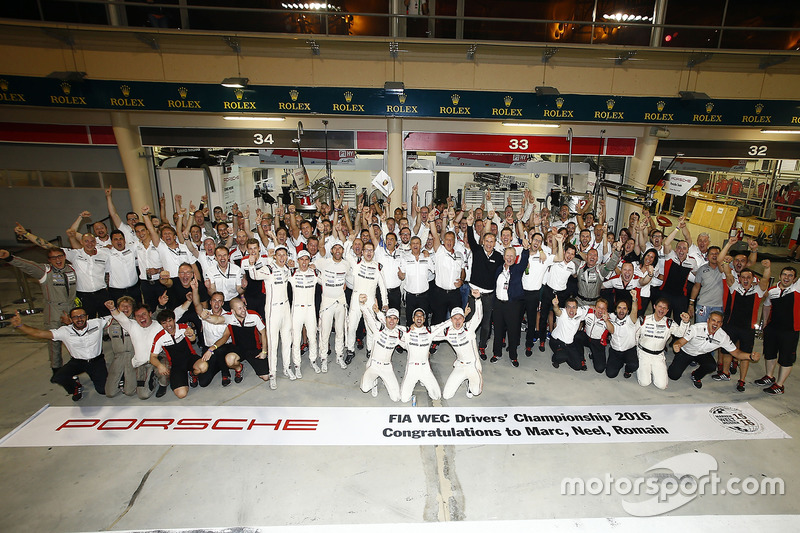 Porsche FIA WEC  Campeonato de pilotos - #2 equipo de Porsche Porsche 919 híbrido: Romain Dumas, Nee