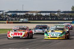 Mariano Werner, Werner Competicion Ford, Omar Martinez, Martinez Competicion Ford, Christian Ledesma, Las Toscas Racing Chevrolet