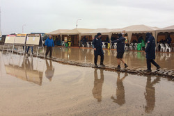 Flooding at the Bivouac in Oruro