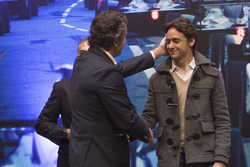 Alejandro Agag, CEO Fórmula E y Esteban Gutiérrez