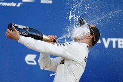 Podium: race winner Valtteri Bottas, Mercedes AMG F1