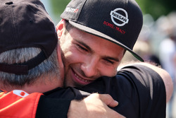 Race winner Kevin King