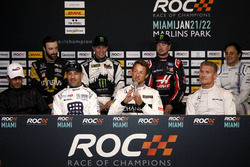Press Conference with Helio Castroneves, Tony Kanaan, Jenson Button, David Coulthard, James Hinchcli