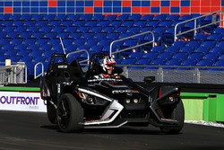 Travis Pastrana driving the Polaris Slingshot SLR