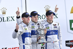 Podium GTLM: first place Joey Hand, Dirk Müller, Sébastien Bourdais, Ford Performance Chip Ganassi Racing