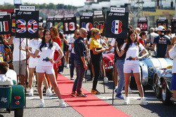 Grid Girls at the drivers parade