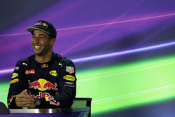 Conférence de presse : le troisième, Daniel Ricciardo, Red Bull Racing