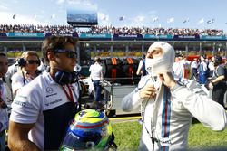 Felipe Massa, Williams, on the grid