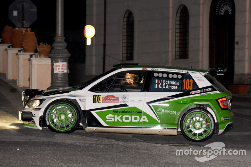 Umberto Scandola e Guido d'Amore, Skoda Fabia R5, Skoda Motor Sport Italia