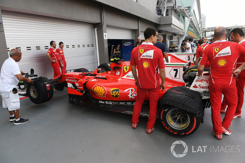 Meccanici Ferrari, Ferrari SF70H